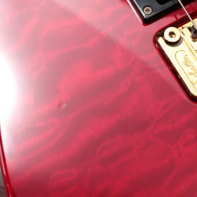 Jackson Stars J P SL-175 SSH Quilt Top Trans Red S N 010832 - | Reverb