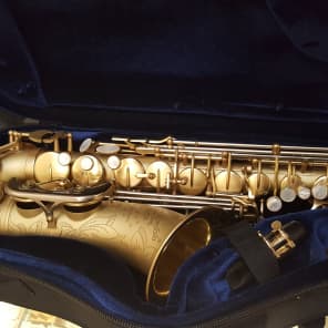 Alto Saxophone Dave Guardala  New York "Earth Tone" Gold Matte Finish image 1