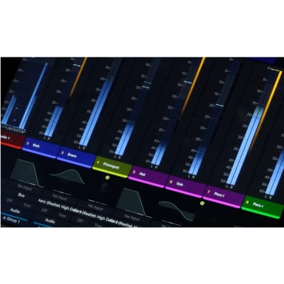 AVID S1 Control Surface iPad Dock with 8 Touch Motorized Faders, Touch Knobs, Touchscreen and Ethernet Connectivity image 4