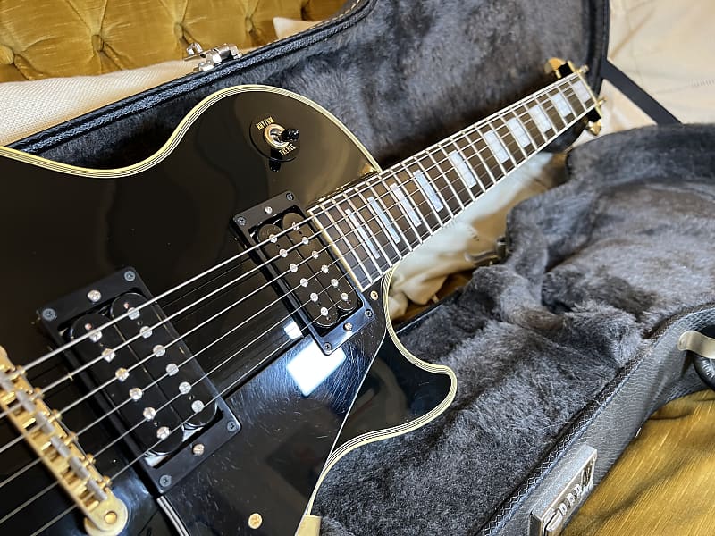 Orville LPC-85 Les Paul Custom Ebony 1997 - Rare | Reverb