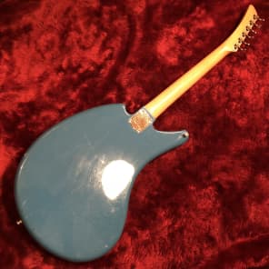c.1969 Yamaha SG-2C “Flyng Banana” MIJ Vintage Guitars “Aqua Blue” image 8