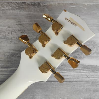 Blitz by Aria Pro II Les Paul Custom (White) | Reverb