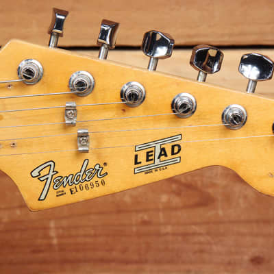 1981 FENDER LEAD I +HSC VINTAGE Seymourizer / JB PU Natural USA 80s 06950 image 9
