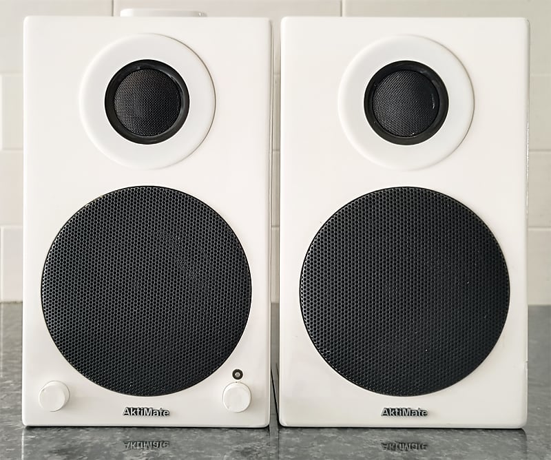 Epoz AktiMate Mini Powered Speakers with Bluetooth Receiver  			