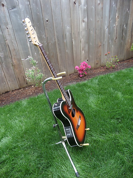 Fender Telecoustic DLX SB | Reverb