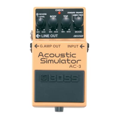 Boss AC-3 Acoustic Simulator Pedal | Reverb