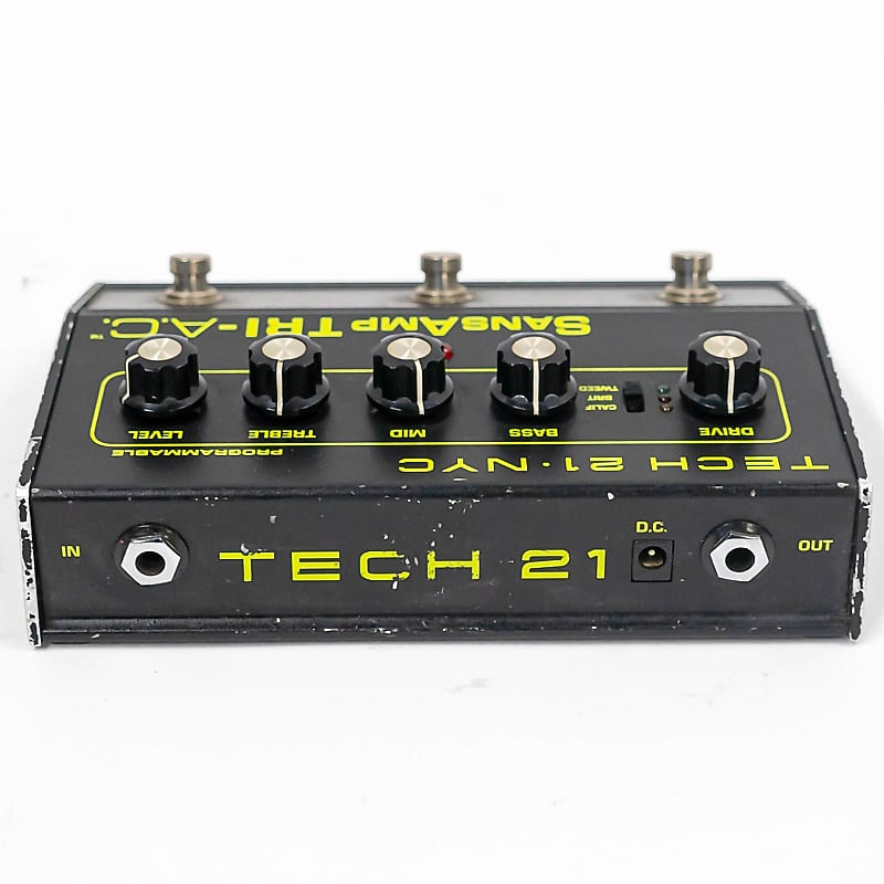 TECH21 テック21 SANSAMP TRI-A.C. プリアンプ Tech21 SansAmp TRI-A.C. Triple Channel Overdrive Pedal | zZounds