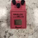 Ibanez AD-80 Analog Delay  Missing Back Plate 1980 Pink