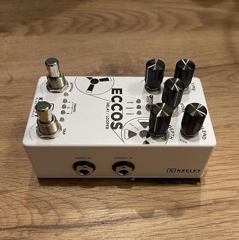 Keeley ECCOS Neo-Vintage Tape Delay - White