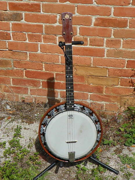 Vintage GH&S George Houghton and Son Tenor Banjo Made in Britain image 1