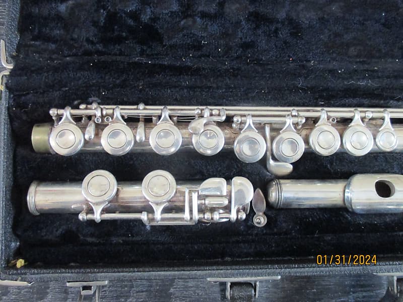 Selmer Bundy Flute with case, made in USA | Reverb