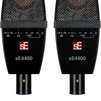 sE Electronics sE4400a | Large Diaphragm Multipattern Condenser Microphone, Matched Pair. New with Full Warranty! image 2