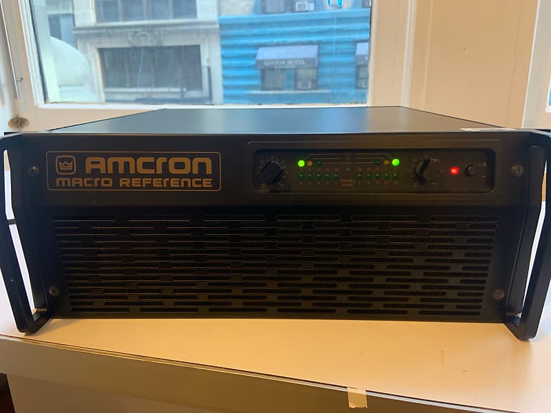 Crown Amcron Macro Reference Stereo Power amp Amplifier in NYC