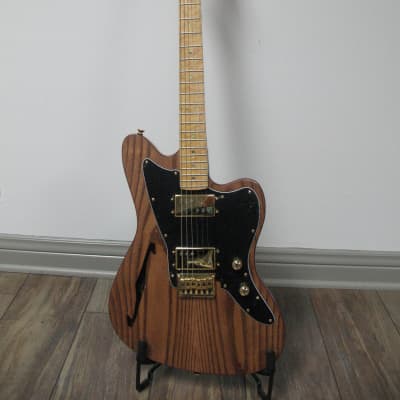 Logan Special chambered Thinline Jazzmaster with Birdseye maple neck 2024 - Chocolate Nitro gloss finish for sale