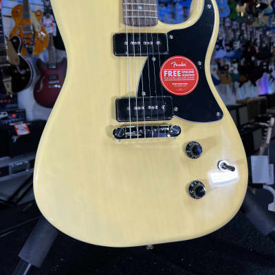 Squier Paranormal Strat-O-Sonic Electric Guitar - Vintage Blonde Authorized Dealer Free Shipping! 025 GET PLEK’D! image 5