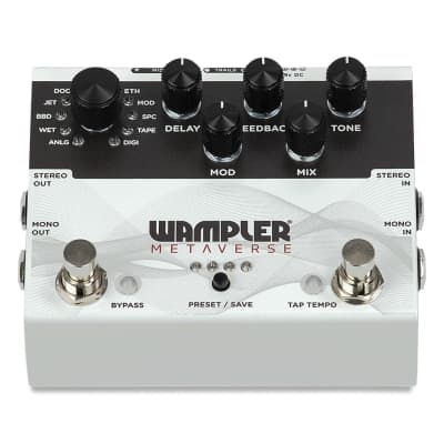 Wampler Metaverse Multi-Delay Effects Box with Advanced DSP and Programmable Presets image 6