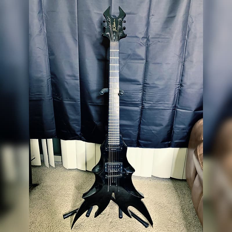ギター B C Rich DRACO ELECTRIC GUITAR Used BC Rich Draco Electric Guitar - Black - Case Included