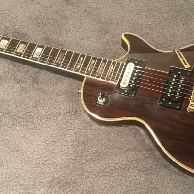 RARE 1975-77 Electra Model X340 MPC SLM lawsuit Era Electric Guitar Satin Jacaranda Finish-Gig Case image 1