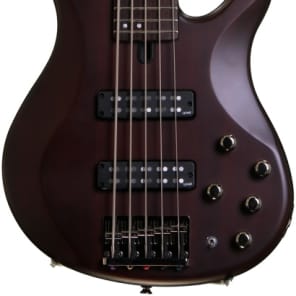 Yamaha TRBX505 5-string Bass Guitar - Translucent Brown image 9