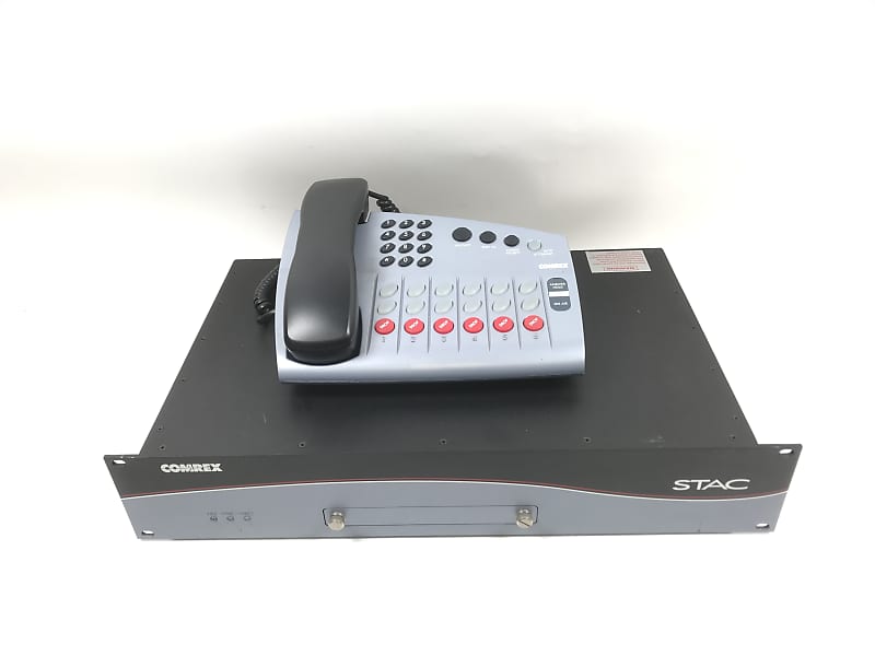 Comrex Stac 6 Broadcast Telephone Hybrid System Mainframe w/ Reverb