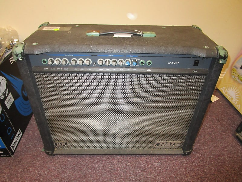 Crate GFX212 2x12" Guitar Combo Amplifier Reverb
