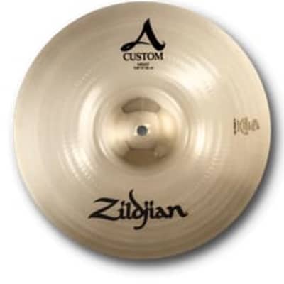 Zildjian 14" A Custom Hi Hats (Pair) A20510 - Brilliant image 4