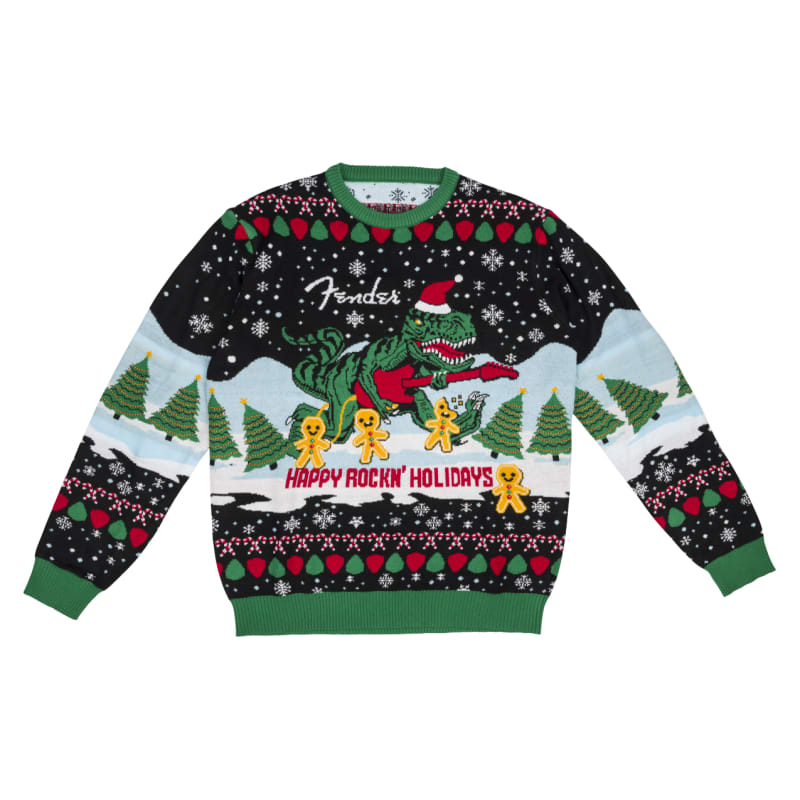 Fender Guitars 2023 Limited Edition Ugly Christmas Sweater 100