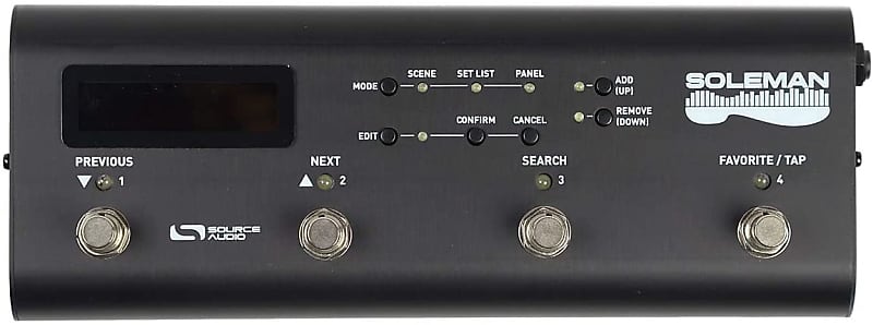 Source Audio SA165 Soleman MIDI Foot Controller | Reverb