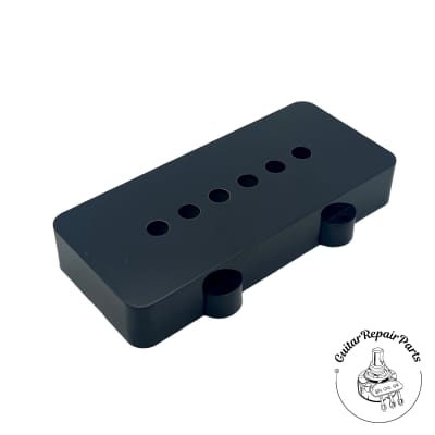 Plastic Pickup Cover For Fender Jazzmaster, 51mm Spacing (1 pc) - Black