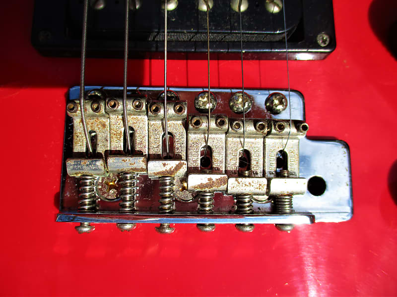 Squire By Fender Stratocaster, 1986, Made In Japan, Red, 22