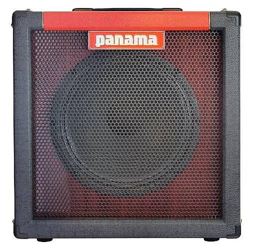 Panama Road Series 1x12 Cab (Bloodwood-Graphite/Scarlet) w/ built in attenuator and Aged V30 Driver image 1