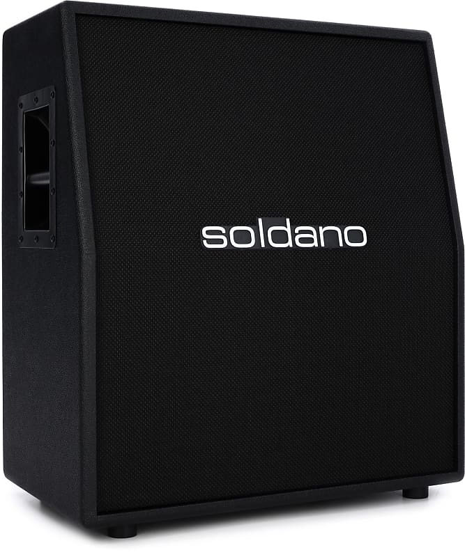 Soldano 212 Vertical Cabinet 2x12" Extension Cabinet - Black image 1