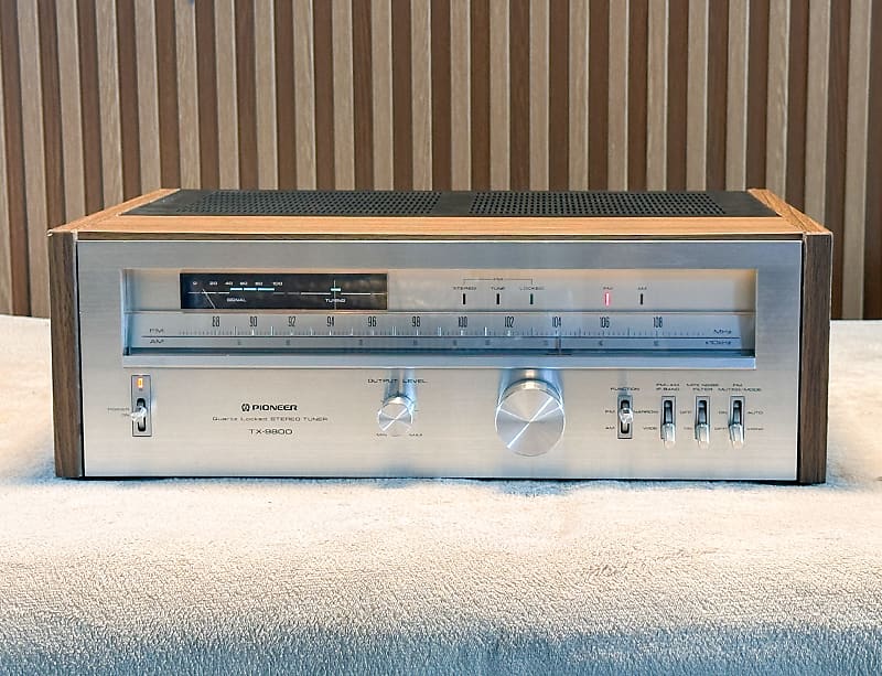 Pioneer TX-9800 Quartz Tuner | Restored | 1-Year Warranty | Audiophile Classic