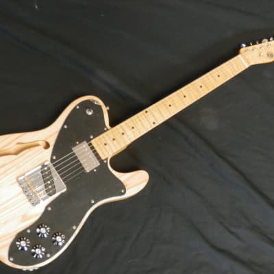 New England Custom Guitars ThinLine TL Electric Guitar 2021 Natural image 2