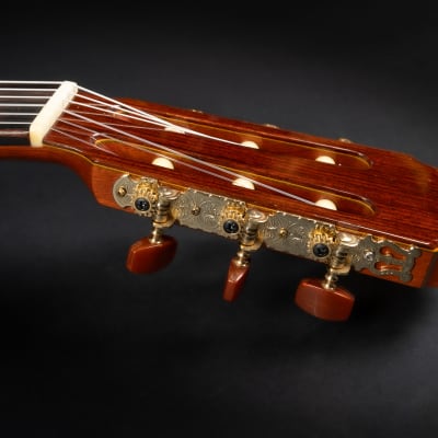1988 Asturias AST60 - Natural | Vintage Japan Handmade Classical Guitar Cedar Rosewood | Case image 11