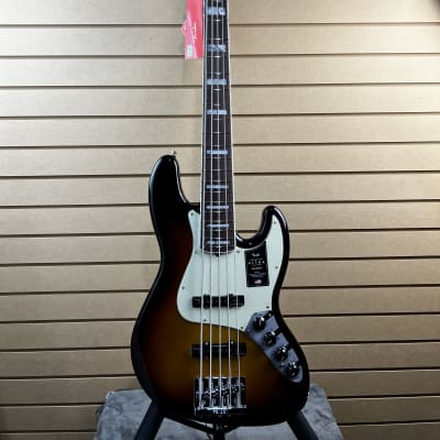 Fender American Ultra Jazz Bass V - Ultraburst w/Rosewood FB & OHSC + PLEK*D #012 image 4