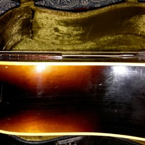 Framus 51296 1966 Sunburst 12-string Acoustic Guitar Texan Germany Vintage image 7
