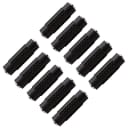 Seismic Audio - 10 Pack of 1/8" Female to 1/8" Female Coupler (Black & Silver)