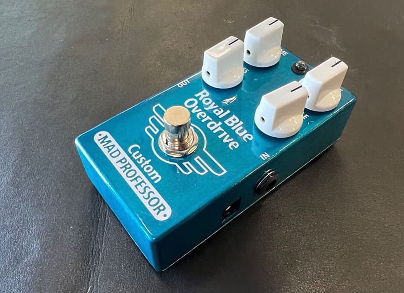 Mad Professor Royal Blue Custom Overdrive Pedal New!