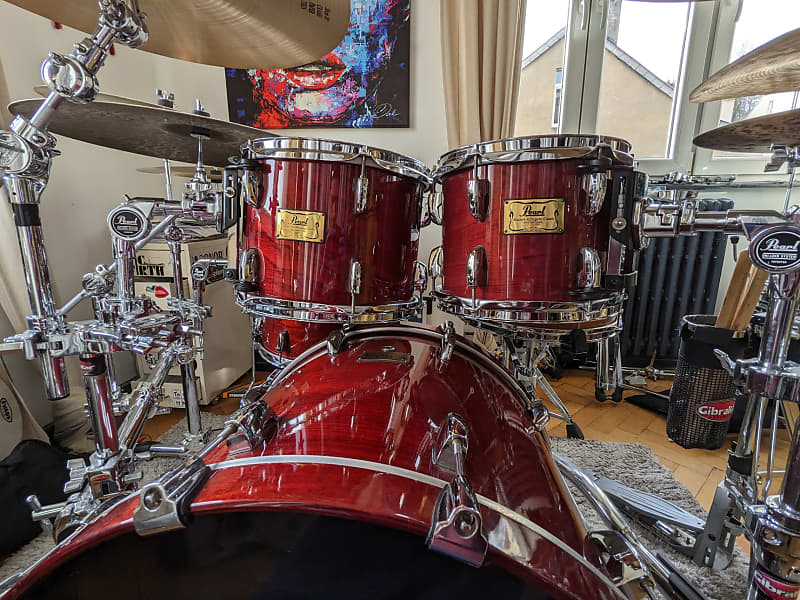 Rare Pearl Masters Mahogany 10/12/14/22