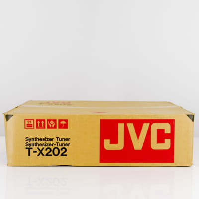 JVC T-X202 Synthesizer Tuner 80's - Black image 2