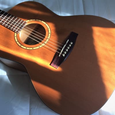 VV:  Simon & Patrick Folk Cedar (00) guitar, FINGERPICKER'S DREAM, best price, this guitar SINGS image 16