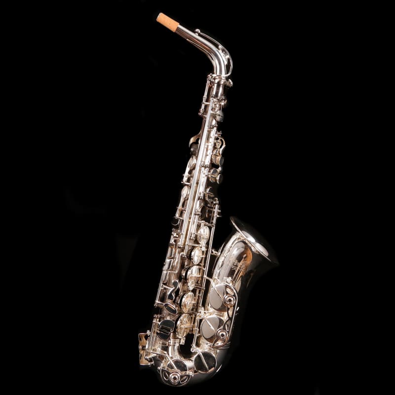 King H N White Co. Silver Plated Alto Sax Made  c.1920-Overhauled-Collectible