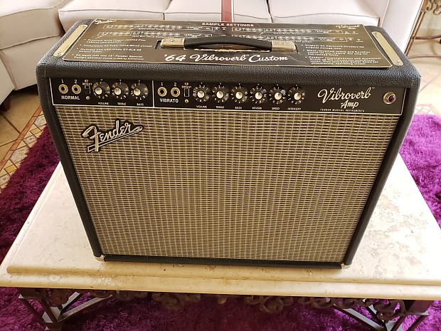 Fender Vibroverb Custom shop 64 Cesar Diaz Mod Srv Amp