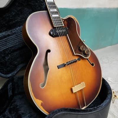 Levin 18" Jazz Guitar, Gibson Super 400, Sunburst image 14