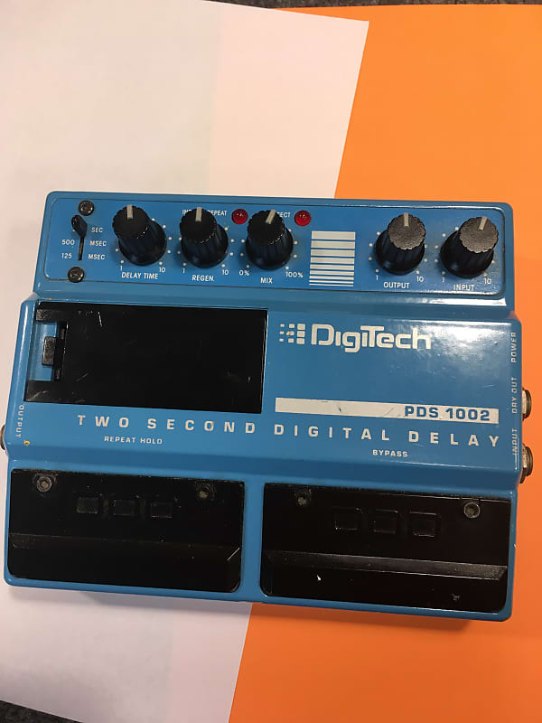 爆買い Digital 1002 PDS DigiTech Delay Reverb | Blue 80s ギター
