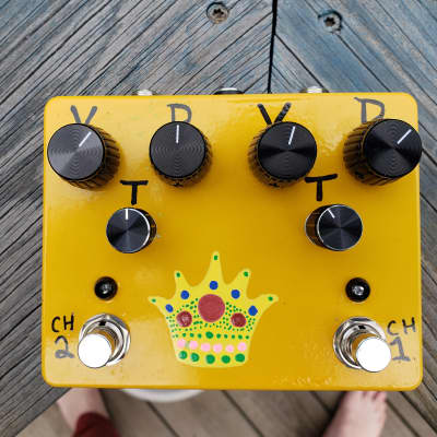Pedal PCB  Paragon Overdrive - Faecain Pedals - 2022 Yellow/Black image 7