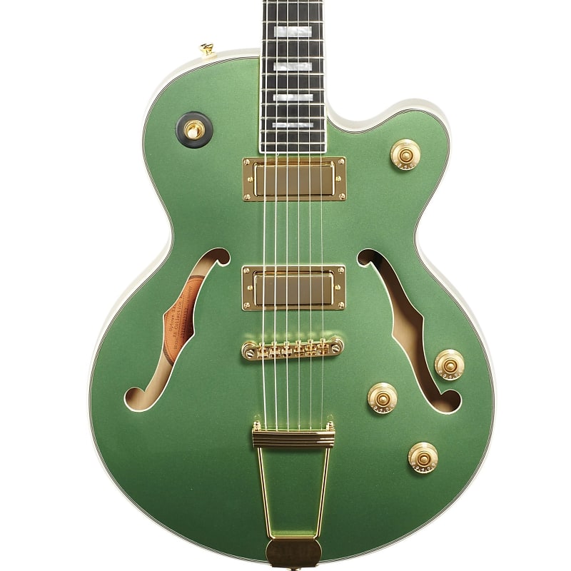 Epiphone Uptown Kat ES Electric Guitar Emerald Green Metallic