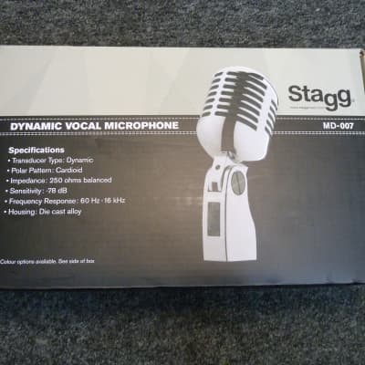 Stagg 50's Professional Style Dynamic Mic - Black, MD-007BKH - buy Stagg  50's Professional Style Dynamic Mic - Black, MD-007BKH: prices, reviews