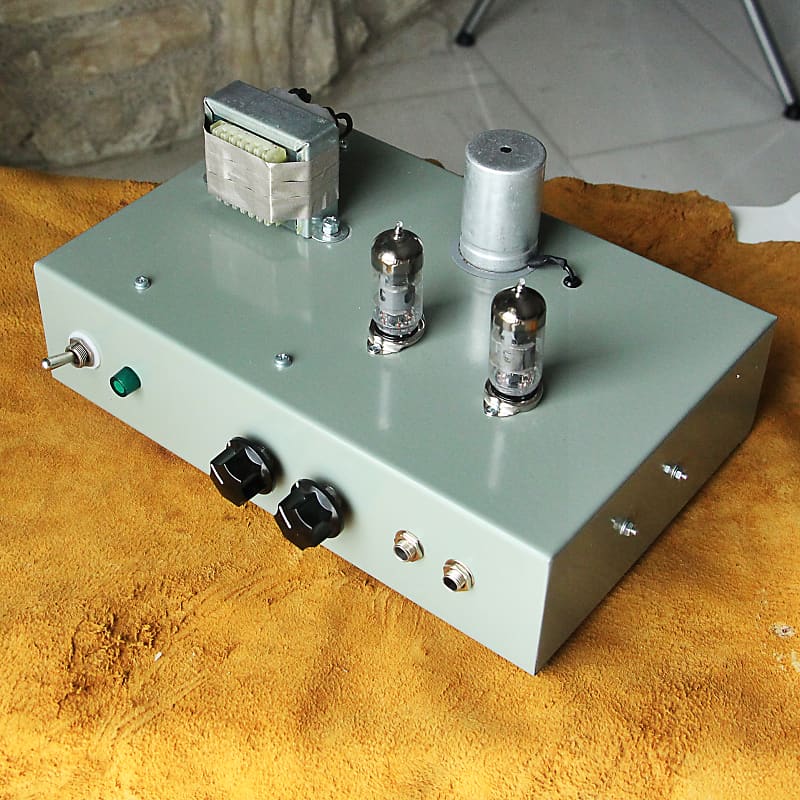 Boutique Handmade Dual Tube Pentode Pre Amp handmade point to point with 2 separate channel's image 1
